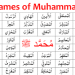99 names of Muhammad